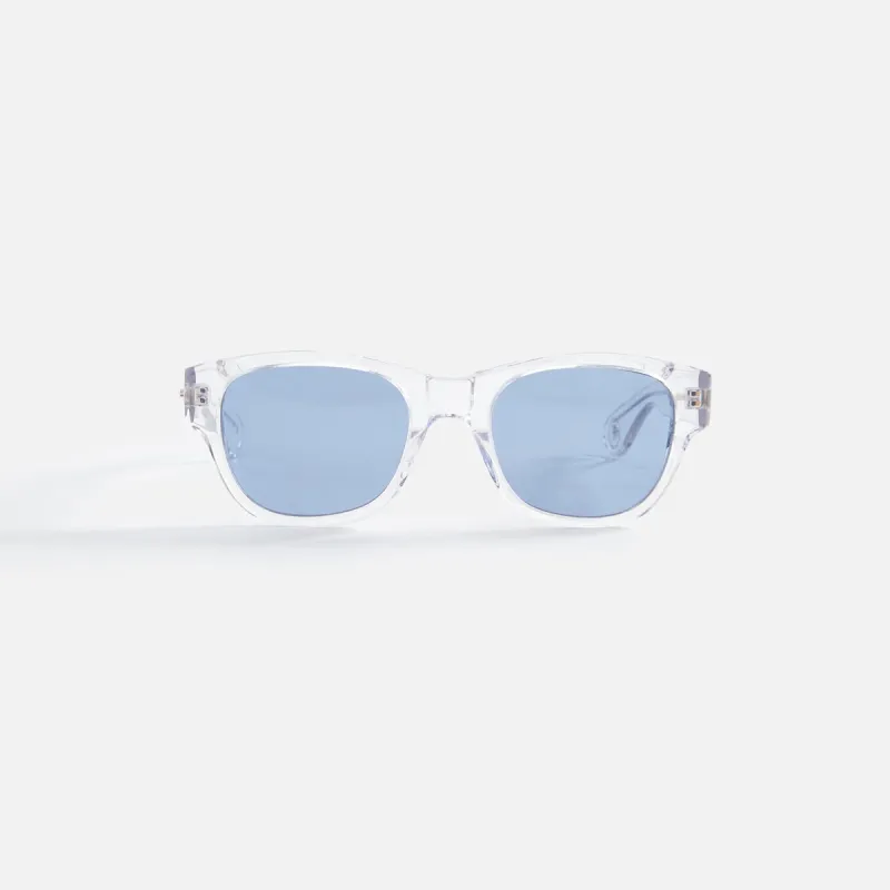 Garrett Leight x John Terzian - Clear Sky / Blue sold by Kith