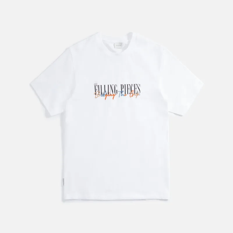 Filling Pieces Bridging The Gap Tee - White sold by Kith