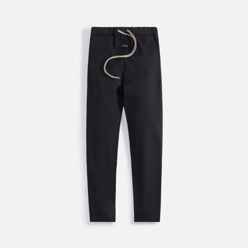 Fear of God Eternal Viscose Tricot Relaxed Pant - Black sold by Kith