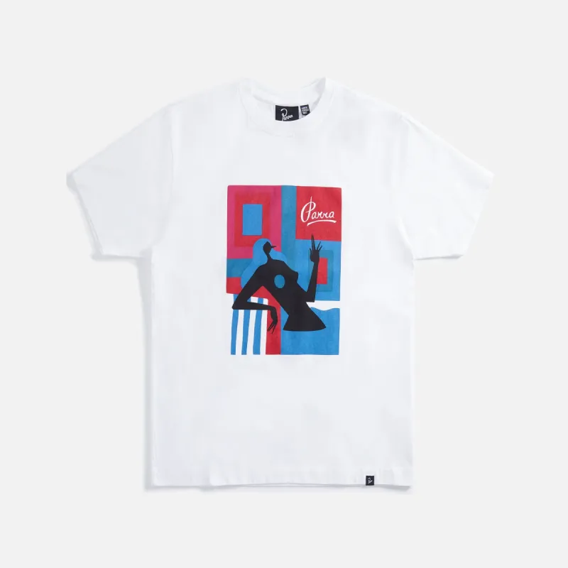 by Parra Hot Springs Tee - White sold by Kith