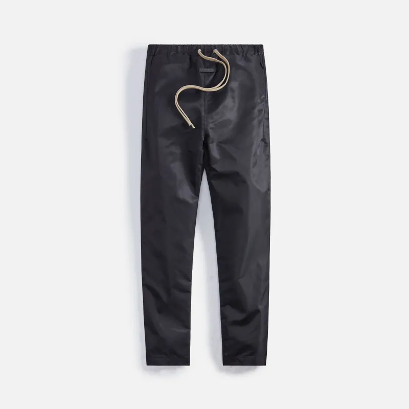 Fear of God Eternal Nylon Twill Relaxed Pant - Black sold by Kith