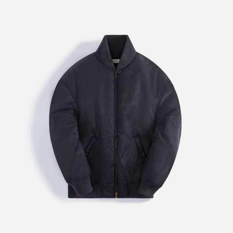 Fear of God Eternal Nylon Twill Bomber - Black made by Fear of God