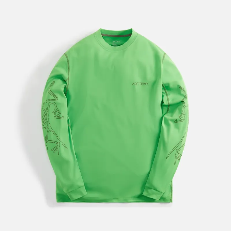 Arc'teryx System A Long Sleeve Copal Bird Tee - Portal sold by Kith