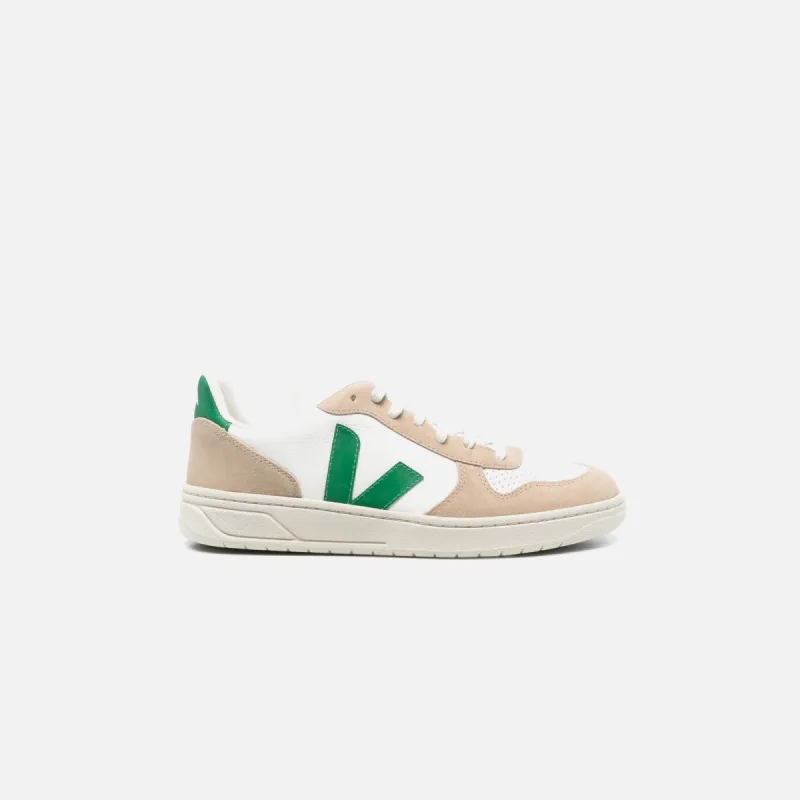 Veja V-10 - Extra White / Emeraude / Sahara sold by Kith