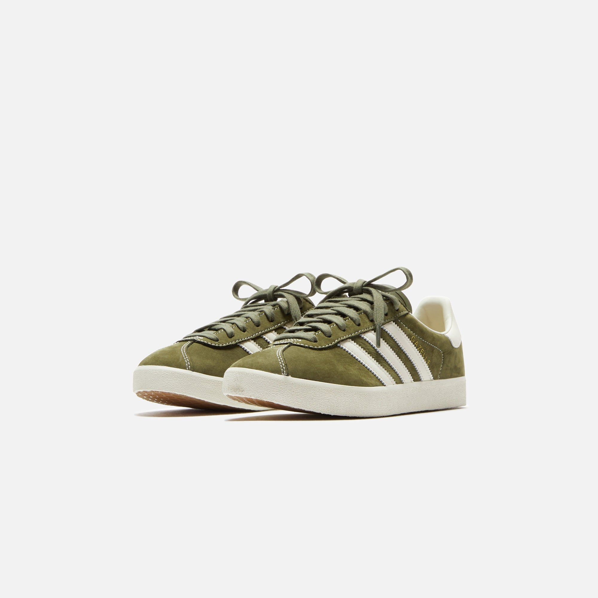 Adidas Gazelle 85 - Olive Strata / Chalk White / Wonder White sold by Kith product image thumbnail 2