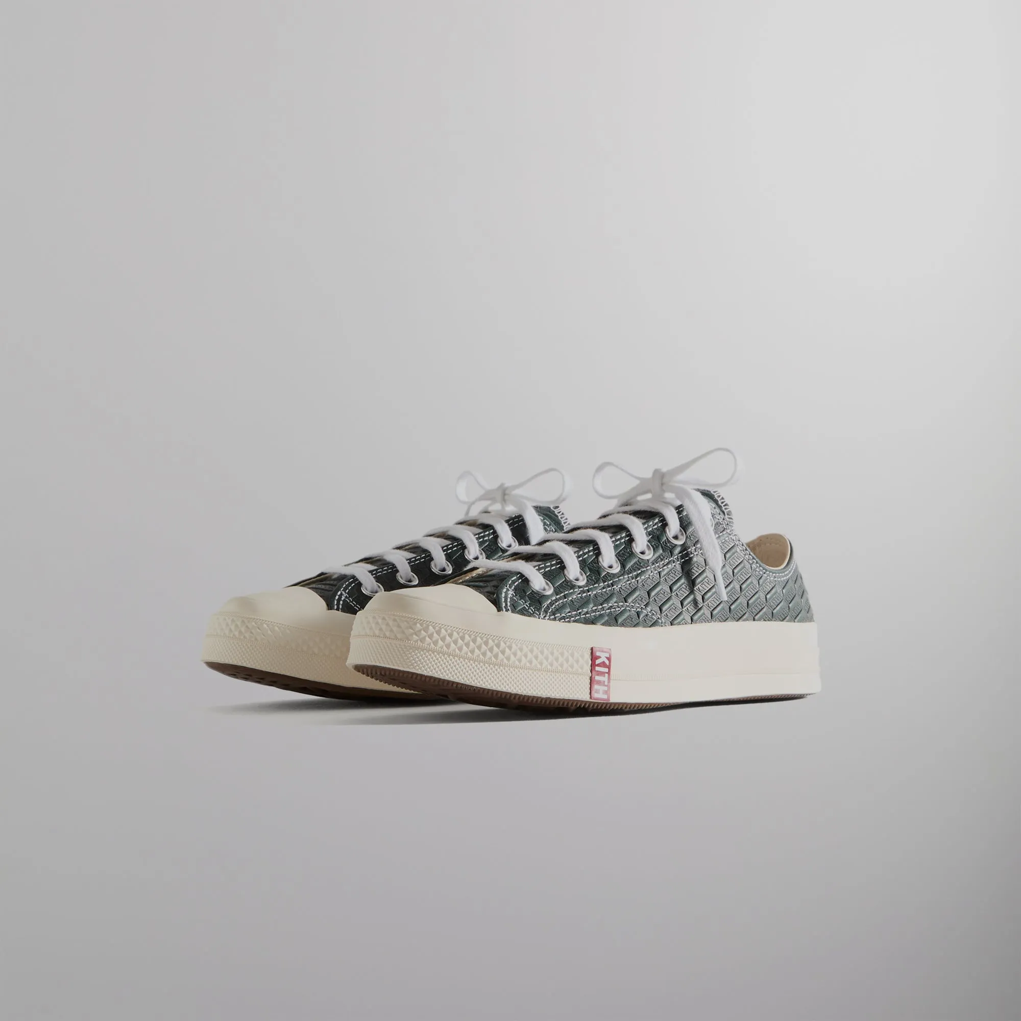 Kith for Converse Chuck Taylor All Star 1970 Ox - Black / Scarab / Egret Deco sold by Kith product image thumbnail 3