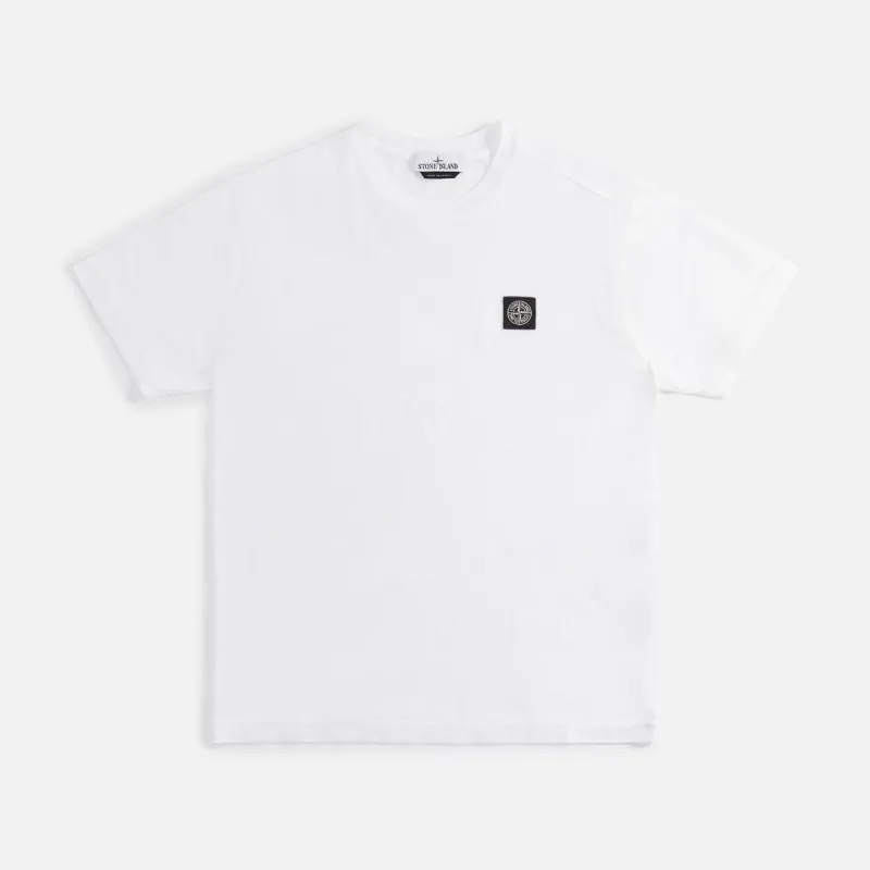 Stone Island Garment Dyed Tee - White made by Stone Island