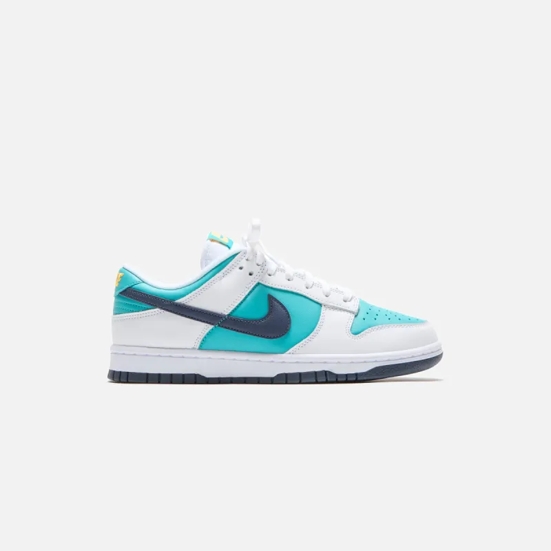 Nike Dunk Low Retro - Dusty Cactus / Thunder Blue sold by Kith