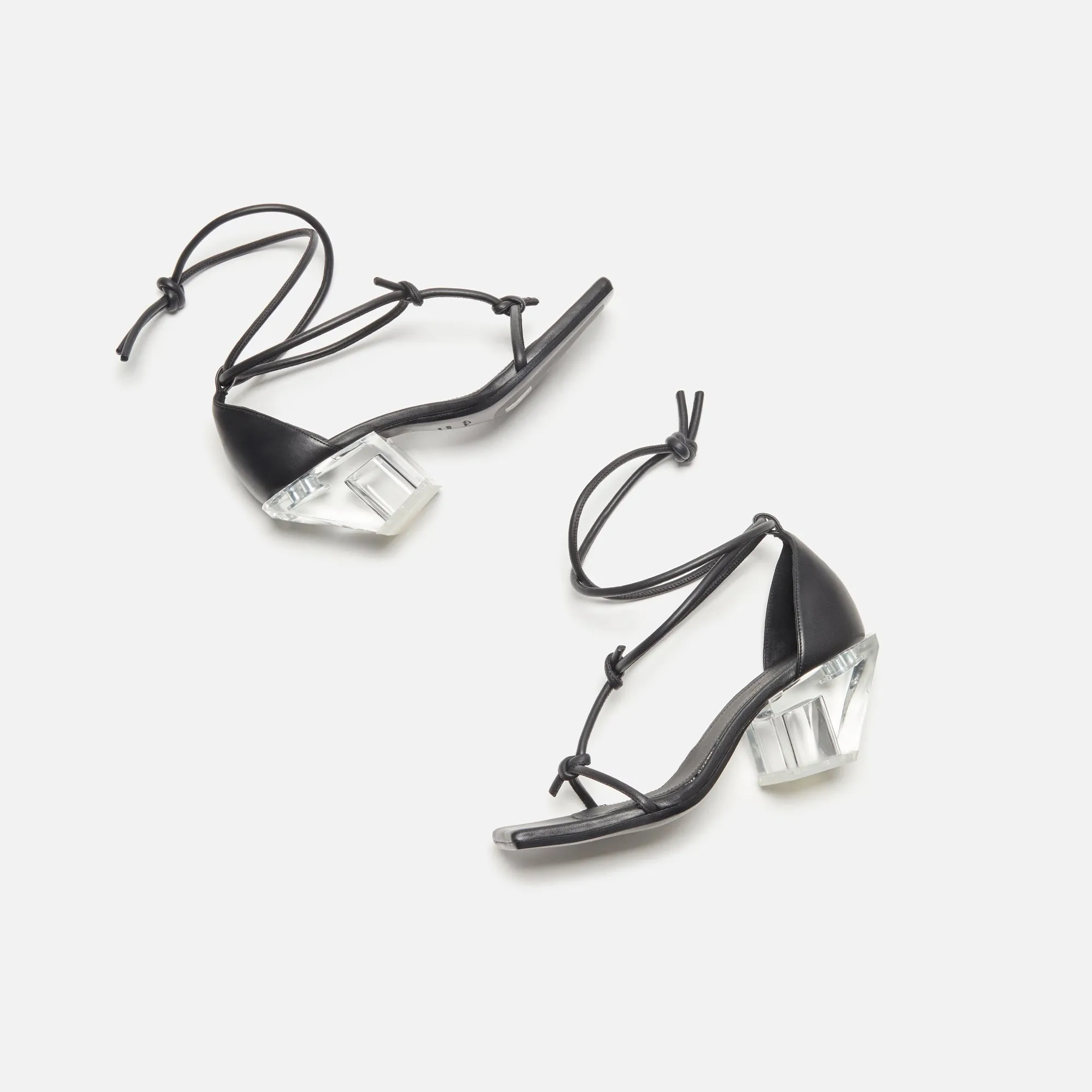 Rick Owens Sliver Sandal - Black / Clear sold by Kith product image thumbnail 5