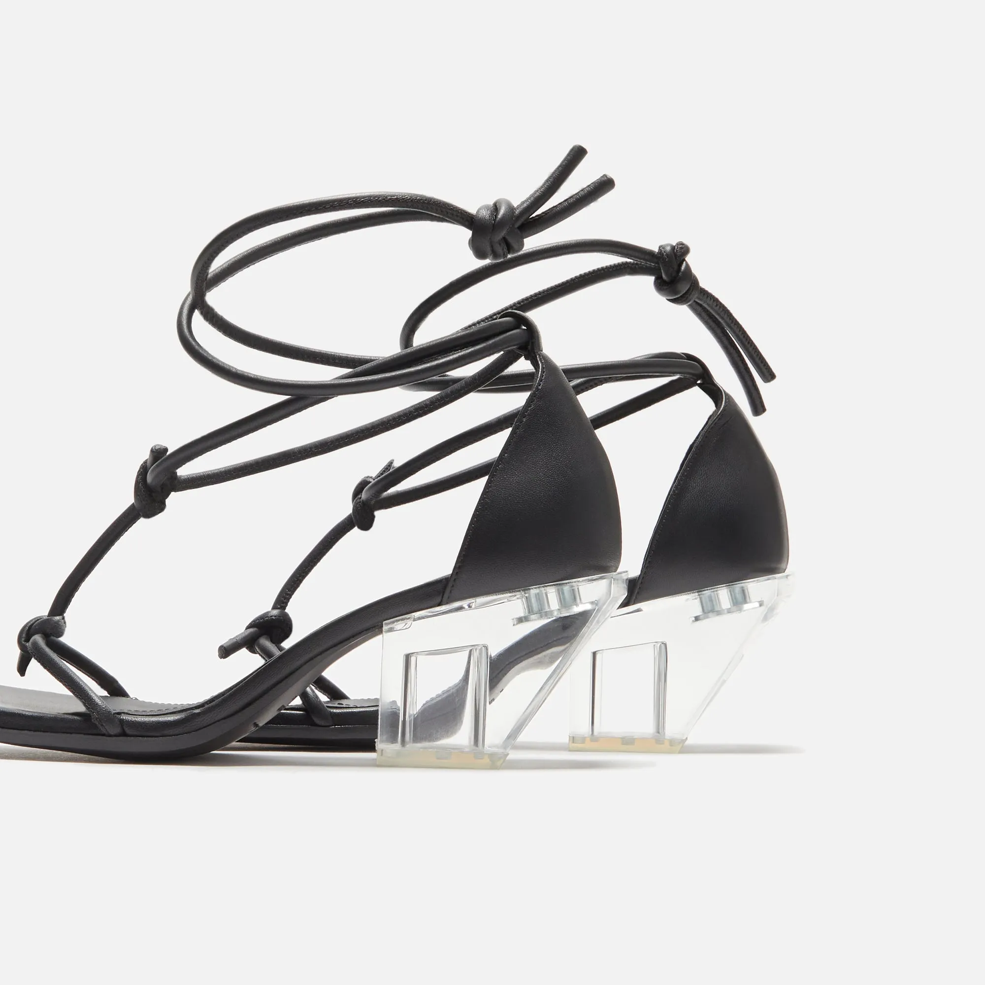 Rick Owens Sliver Sandal - Black / Clear sold by Kith product image thumbnail 3