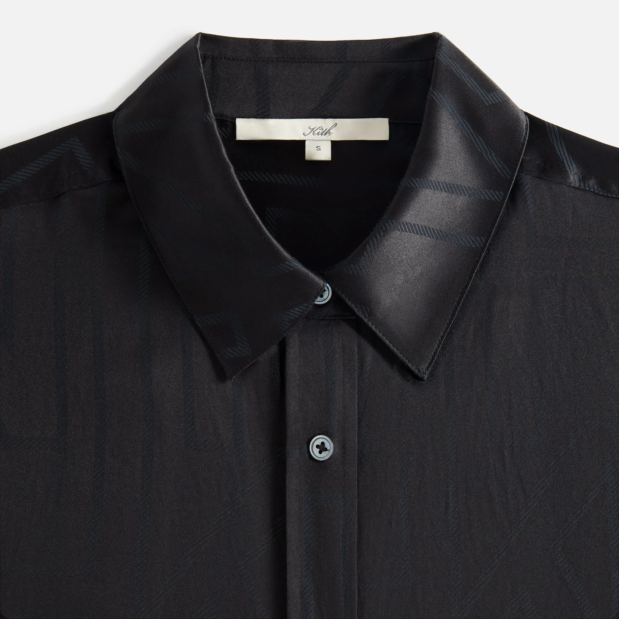 Kith Women Roanne Monogram Shirt - Black sold by Kith product image thumbnail 4