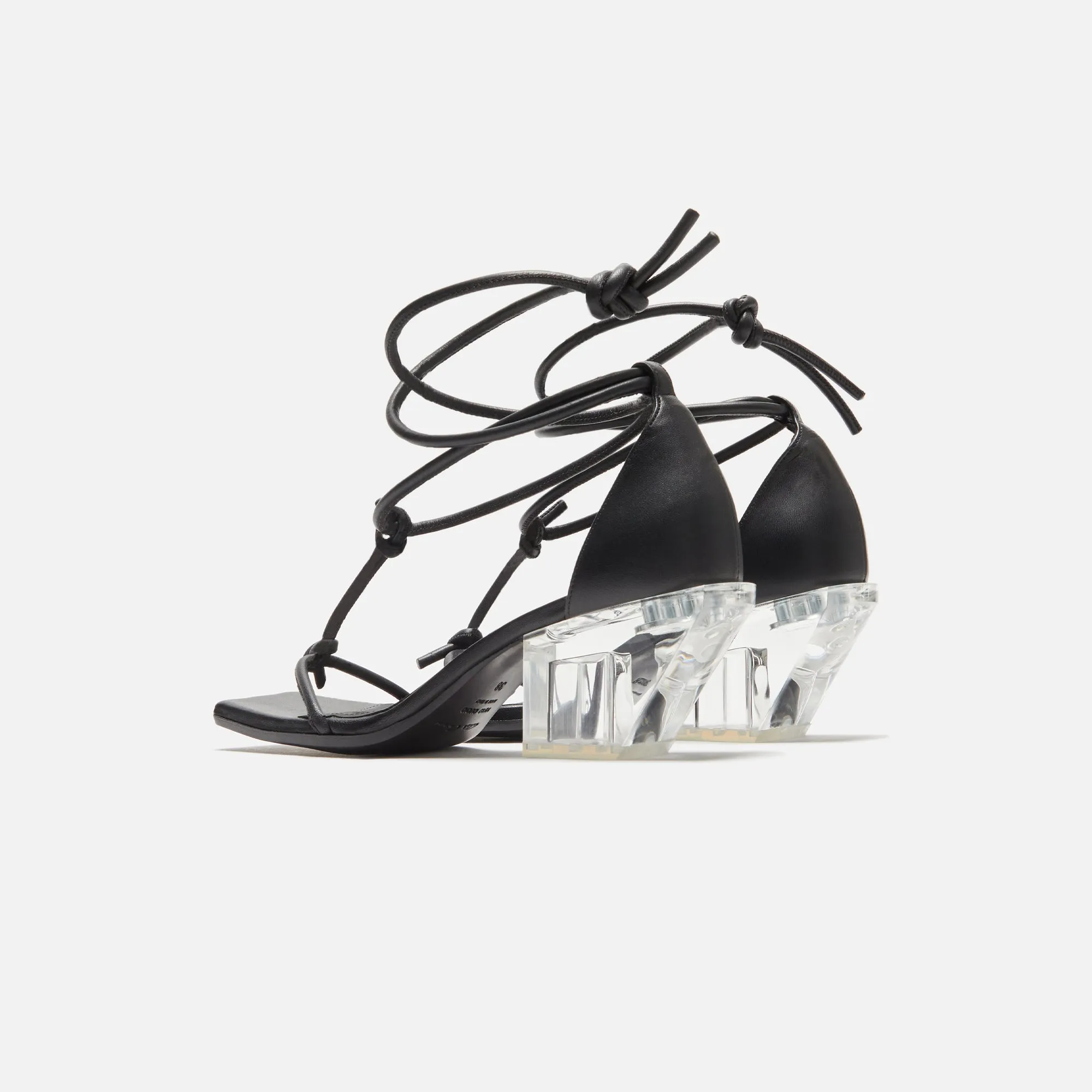 Rick Owens Sliver Sandal - Black / Clear sold by Kith product image thumbnail 4