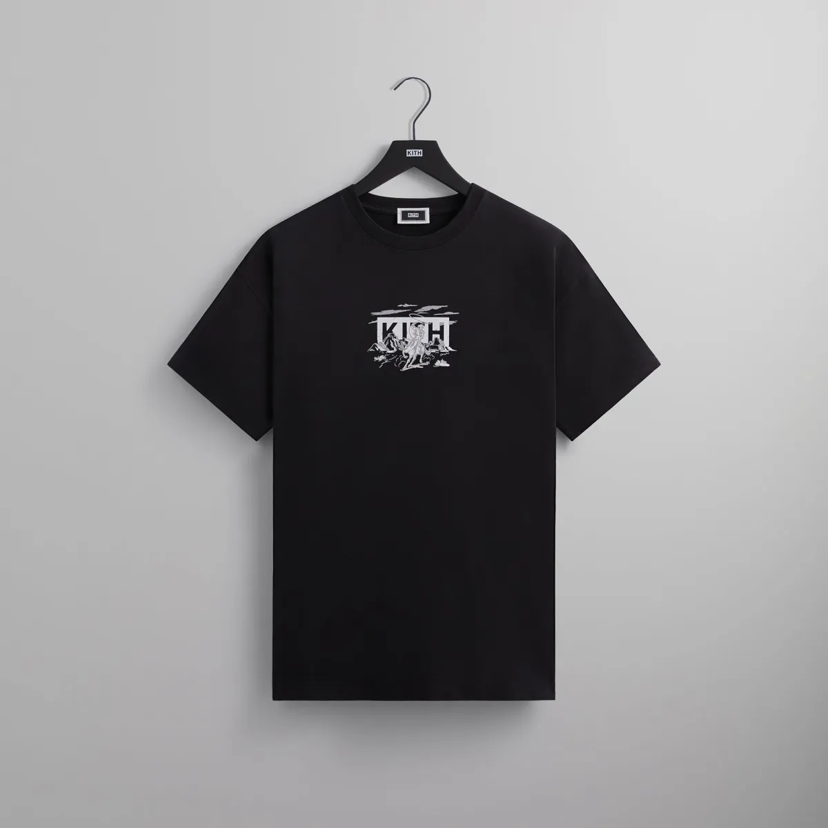 KITH Paris Classic Logo Tee Black
