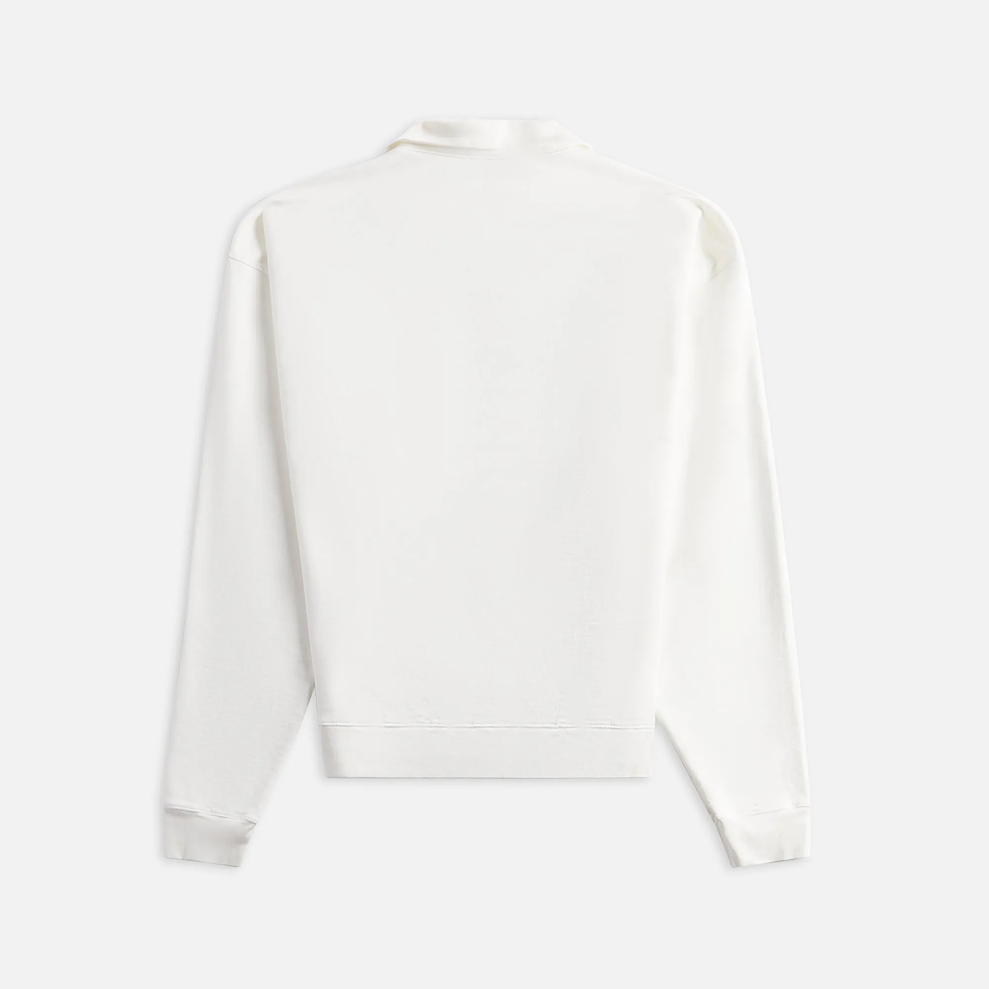 Monitaly French Terry Long Sleeve Polo - Cream sold by Kith product image thumbnail 2