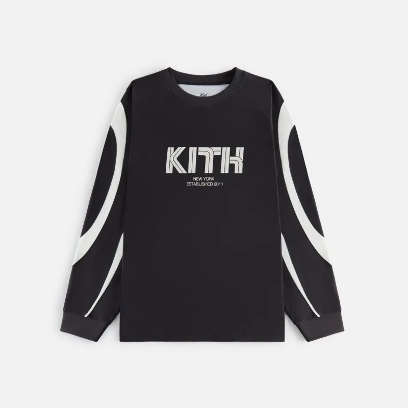 Kith Women Ridley Tech Long Sleeve - Black sold by Kith