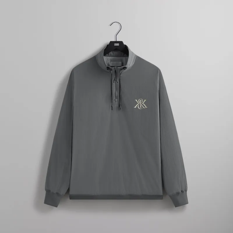 Kith Paper Nylon Ryder Quarter Zip - Island sold by Kith