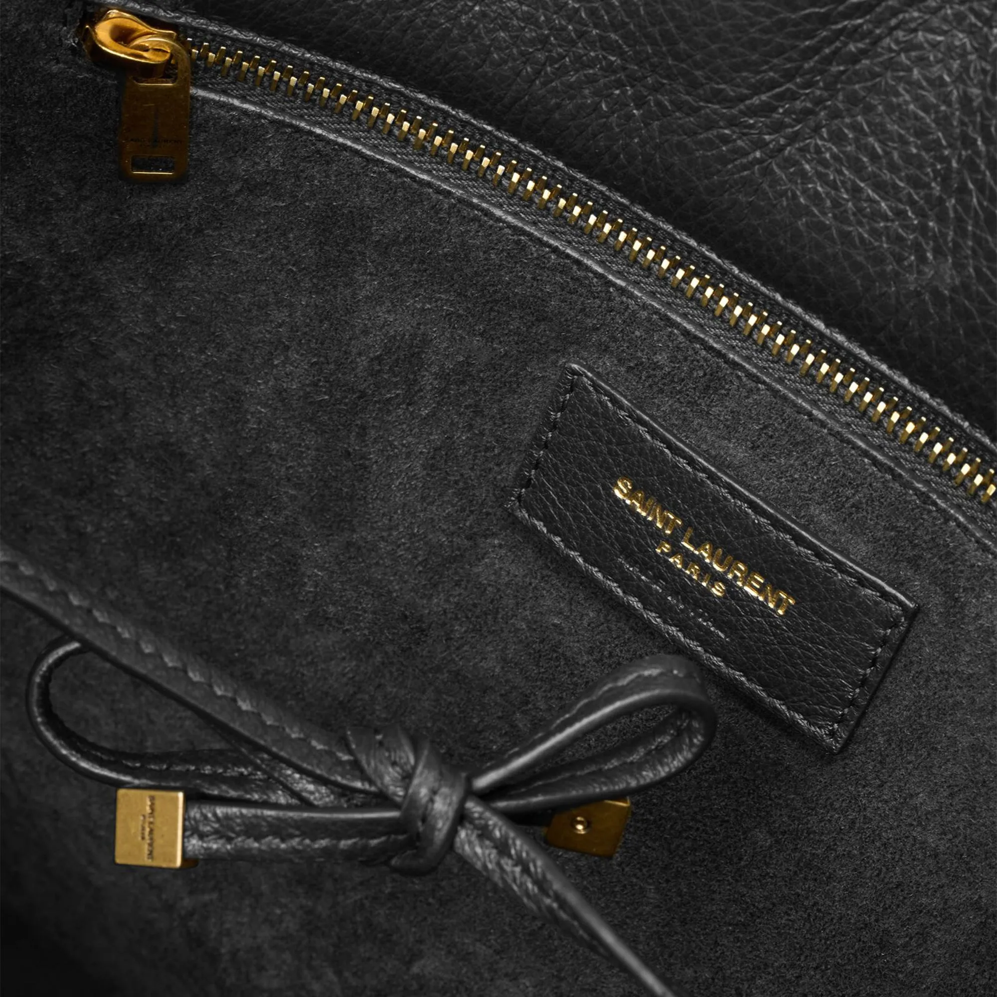 Saint Laurent Le 5A7 Shop Tote Bag - Noir sold by Kith product image thumbnail 4