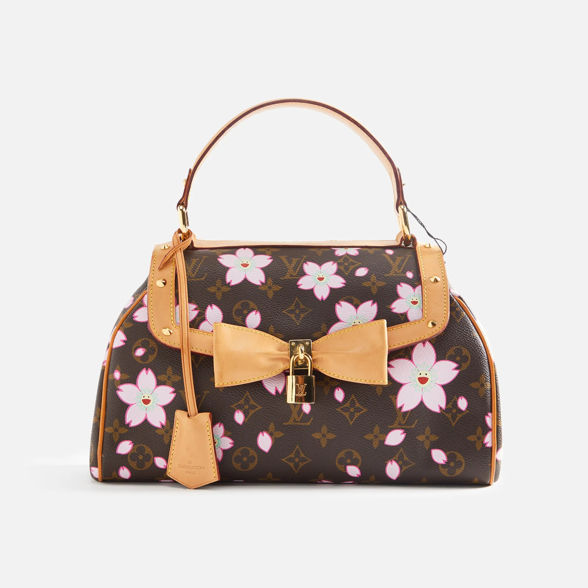 WGACA Louis Vuitton Murakami Blossom Sac Retro PM - Brown sold by Kith