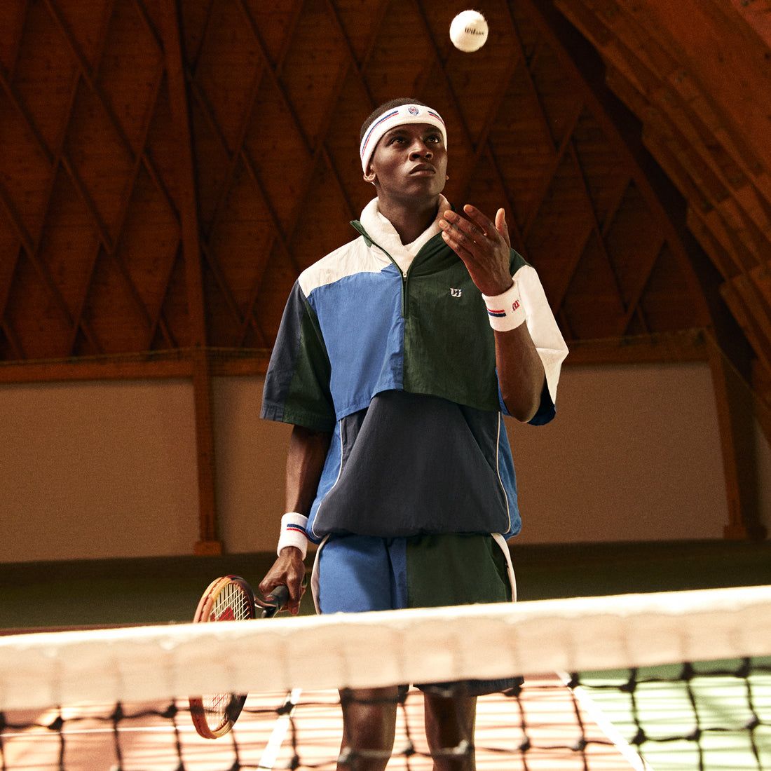 Kith for Wilson Court Panelled Windshirt - Elite sold by Kith product image thumbnail 3