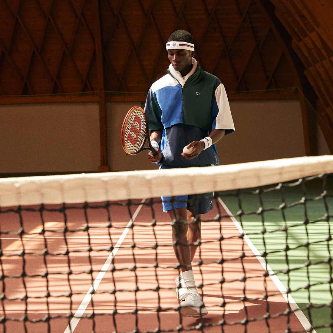 Kith for Wilson Court Panelled Windshirt - Elite sold by Kith product image thumbnail 2