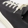 Rick Owens Low Top Sneakers - Black / Milk sold by Kith
