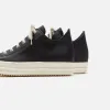 Rick Owens Low Top Sneakers - Black / Milk sold by Kith