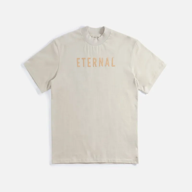 Fear of God Eternal Cotton Tee - Cement sold by Kith