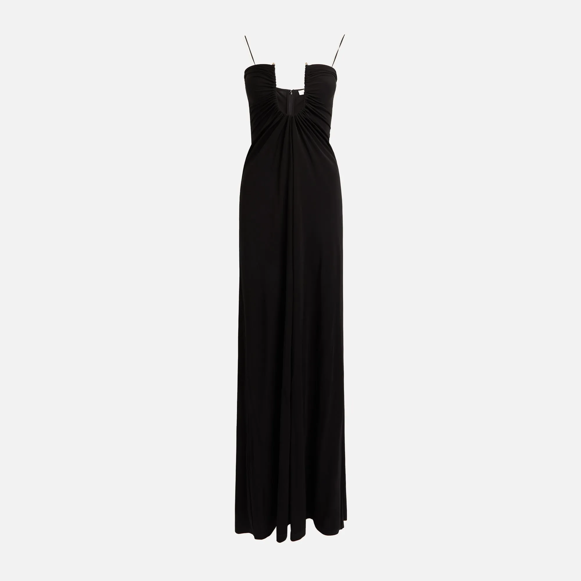Christopher Esber Arced Palm Strapless Dress - Black sold by Kith