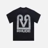 Rhude Black Cat Tee - Vintage Black sold by Kith