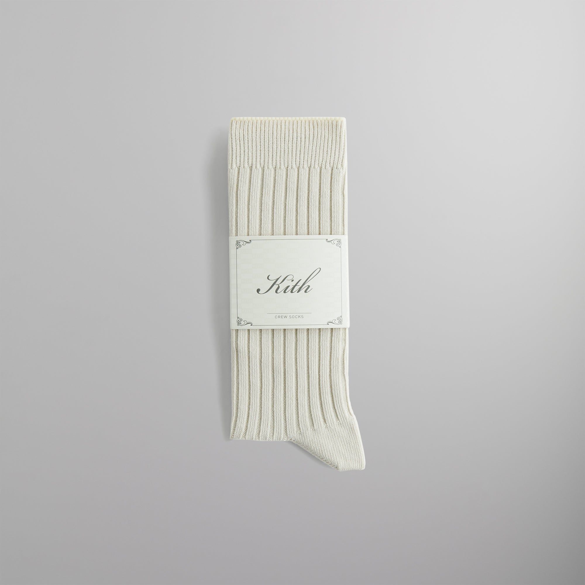 Kith Ribbed Cotton Socks - Sandrift PH sold by Kith