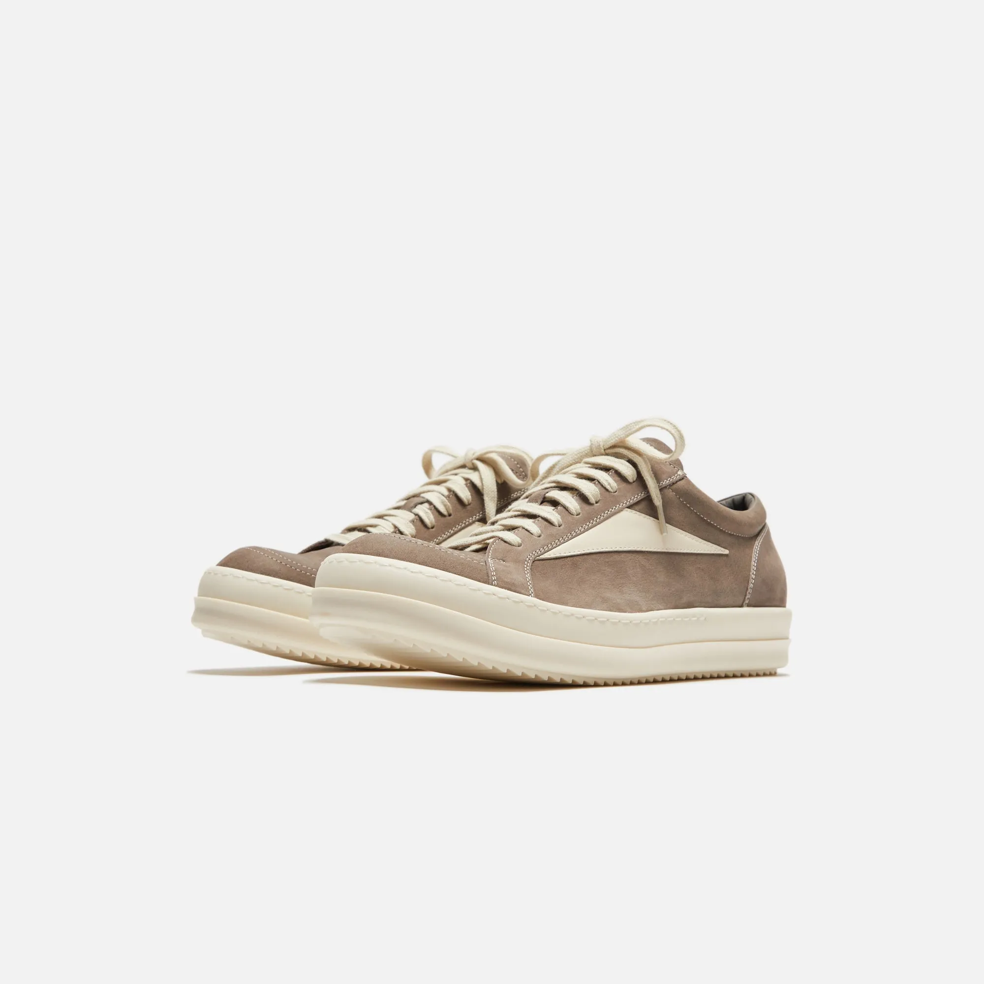 Rick Owens Vintage Sneakers - Dust / Milk / Milk Scarpe / Pelle sold by Kith product image thumbnail 2