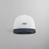 Kith Microsuede Two Tone Kith Script Aaron Cap - Nocturnal sold by Kith