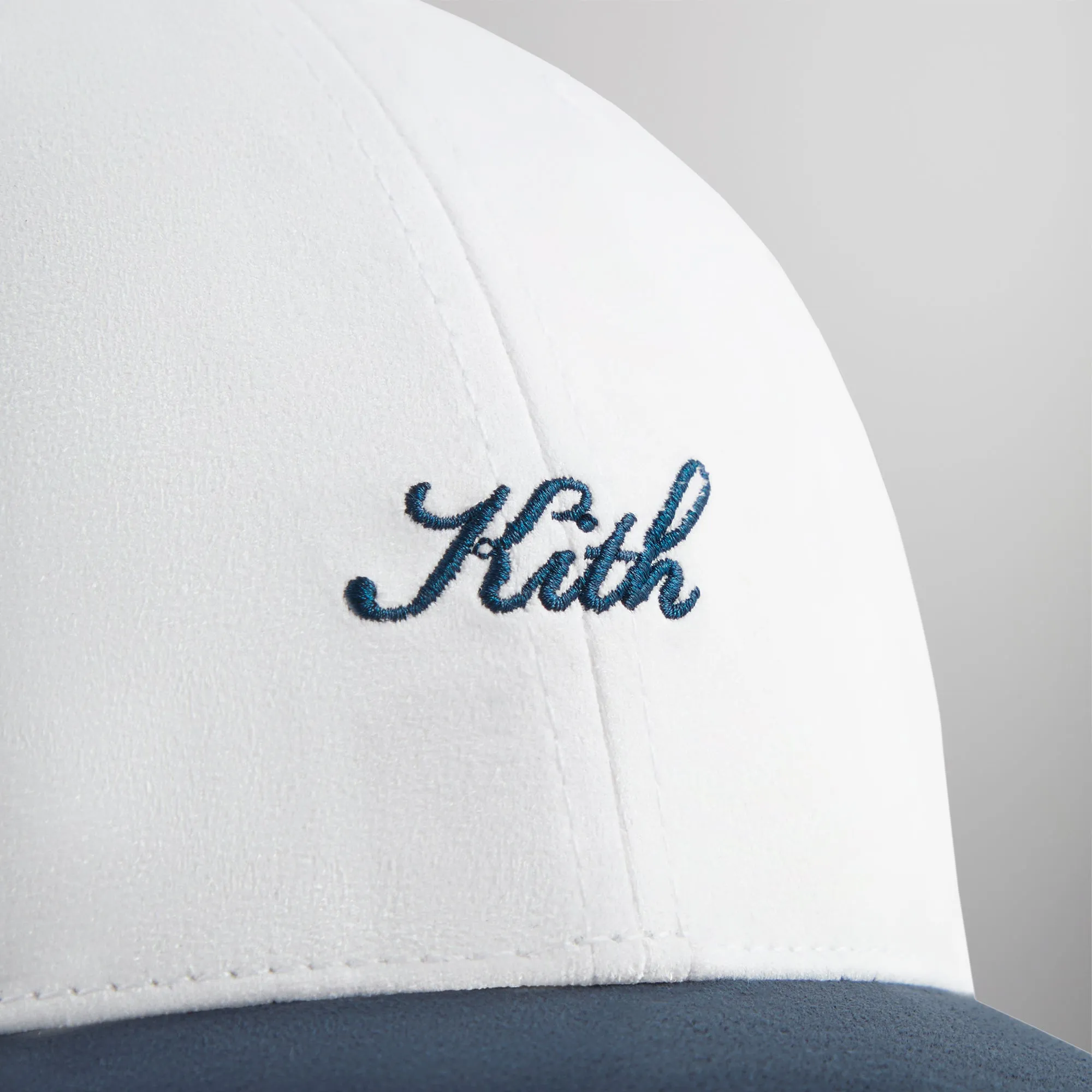 Kith Microsuede Two Tone Kith Script Aaron Cap - Nocturnal sold by Kith product image thumbnail 4