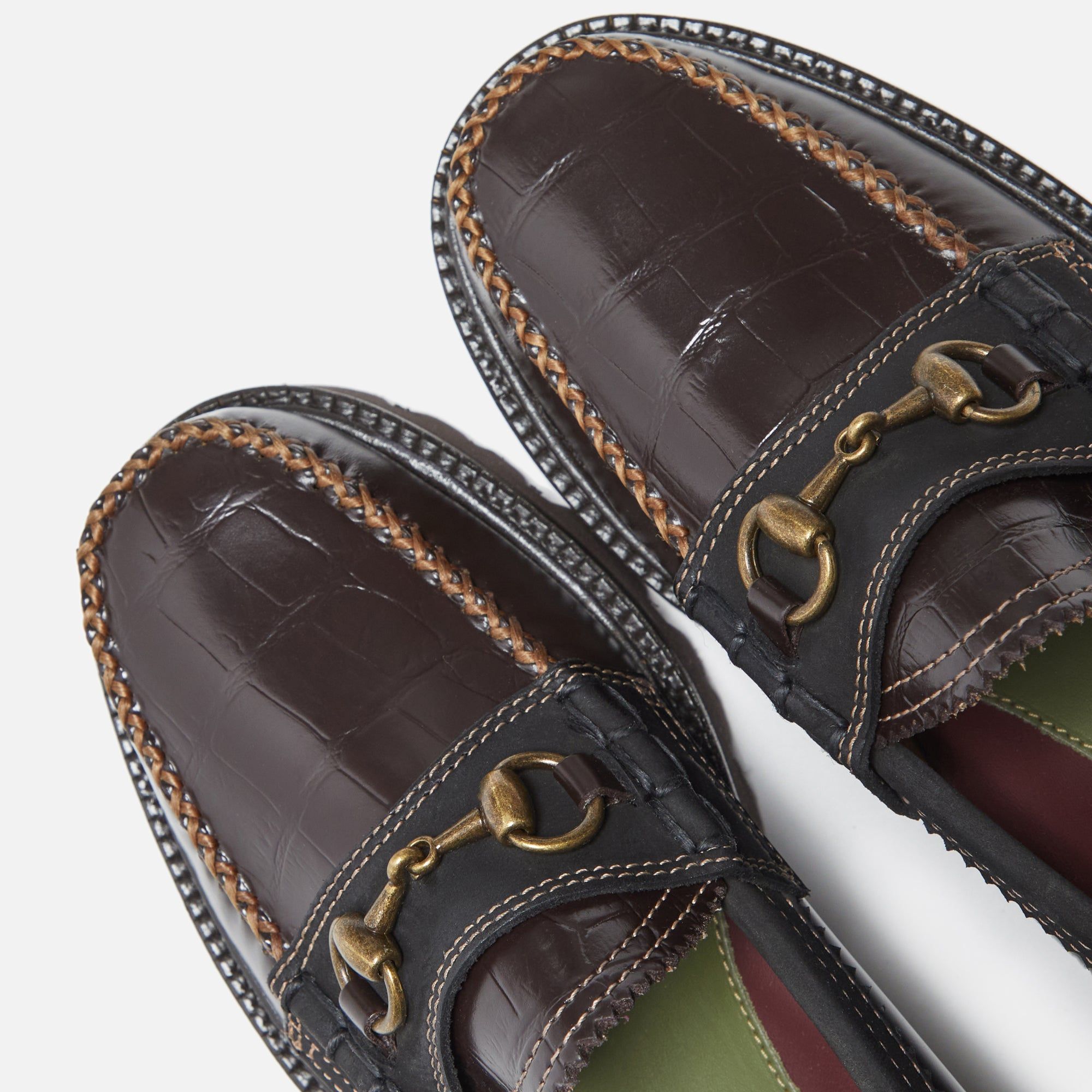 G.H. Bass x Nicholas Daley Lincoln Super Lug - Chocolate sold by Kith product image thumbnail 4