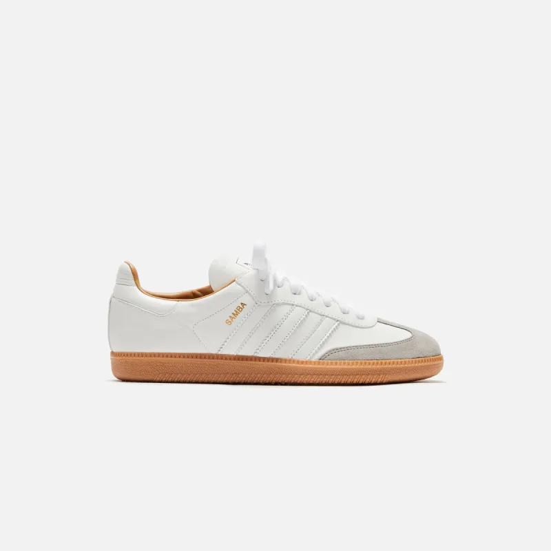 adidas Samba OG Made in Italy - Core White / Core Black / Gum 10 sold by Kith