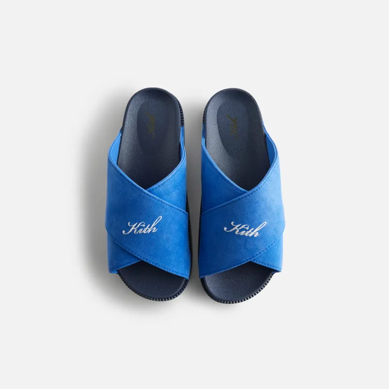 Kith Women Criss Cross Slides - Laguna sold by Kith