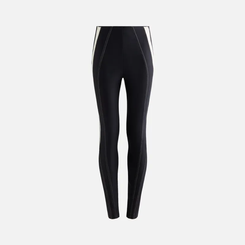 Kith Women Sora Seamed Side Zip Legging - Black sold by Kith
