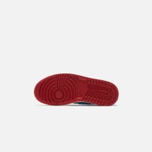 Nike WMNS Air Jordan 1 Retro Low OG - Black / Dark Powder Blue sold by Kith