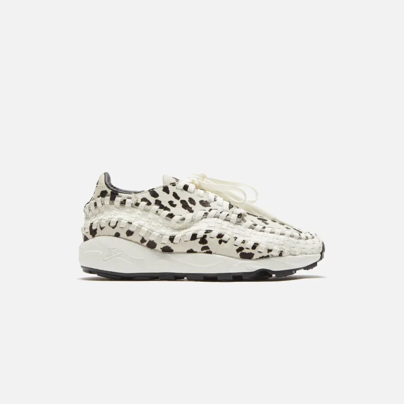 Nike WMNS Air Footscape Woven - Sail / Sail / Black sold by Kith