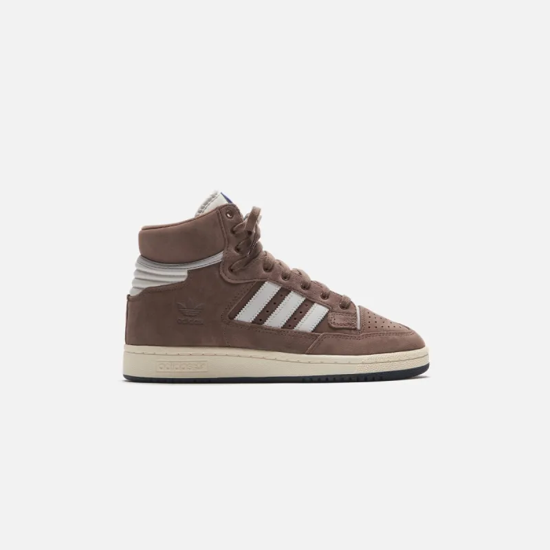 adidas Centennial High 85 - Earth Strata / Crystal White / Chalk sold by Kith