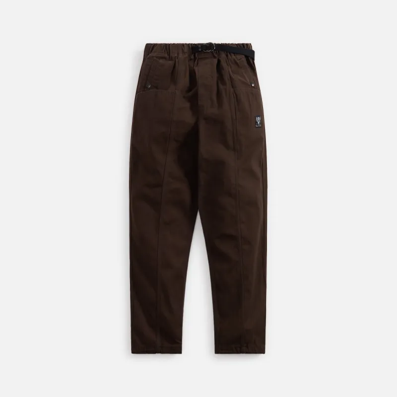 South2 West8 Belted C.S. Pant - Brown sold by Kith