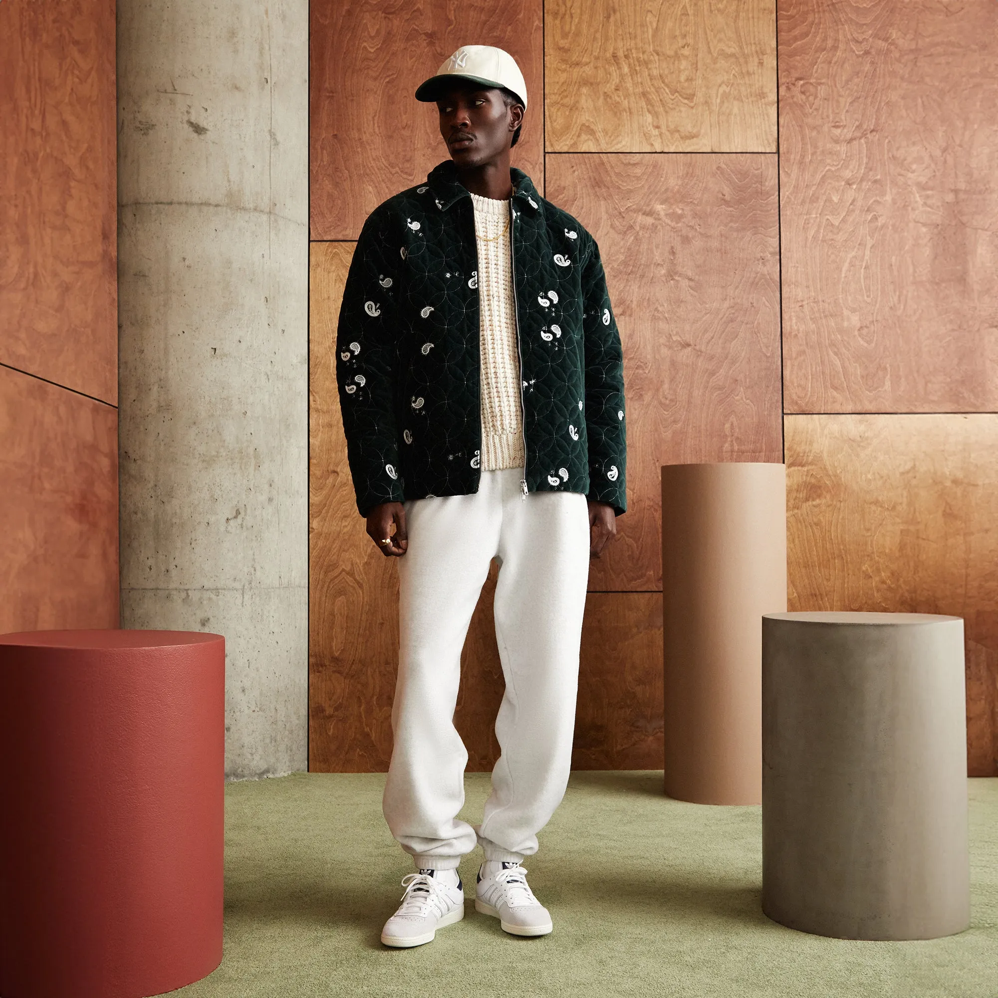 KITH キス Wrinkle Nylon Coaches Jacket コーチジャケット