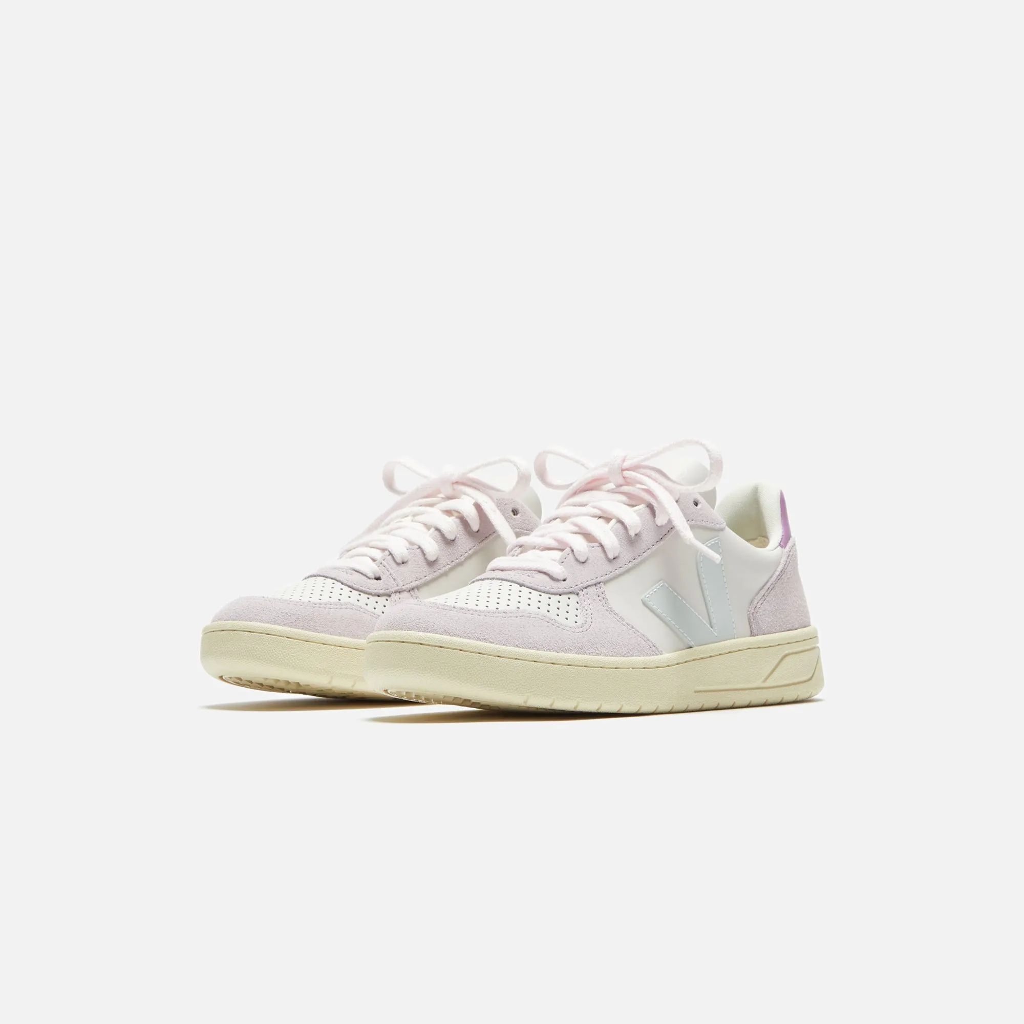 Veja WMNS V-10 - Gravel / Menthol / Parme sold by Kith product image thumbnail 2