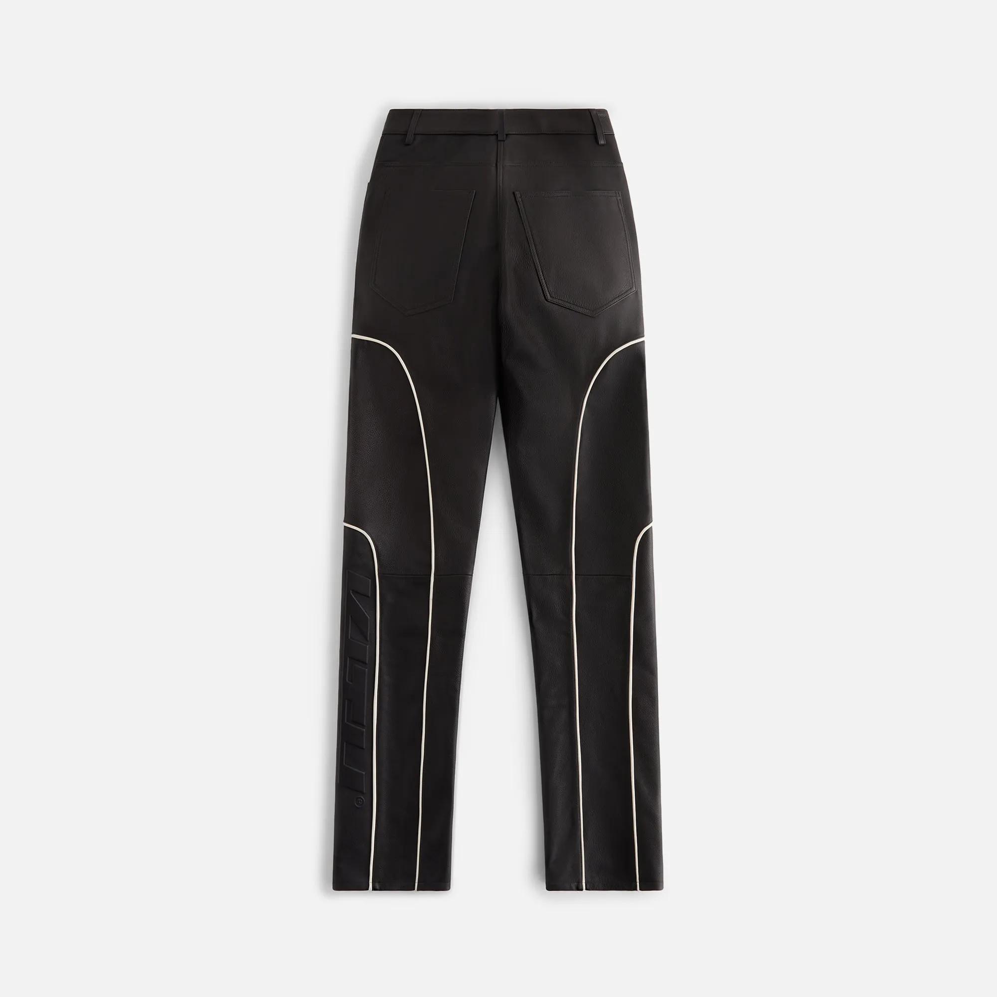 Kith Women Evren Moto Leather Pant - Black sold by Kith product image thumbnail 3