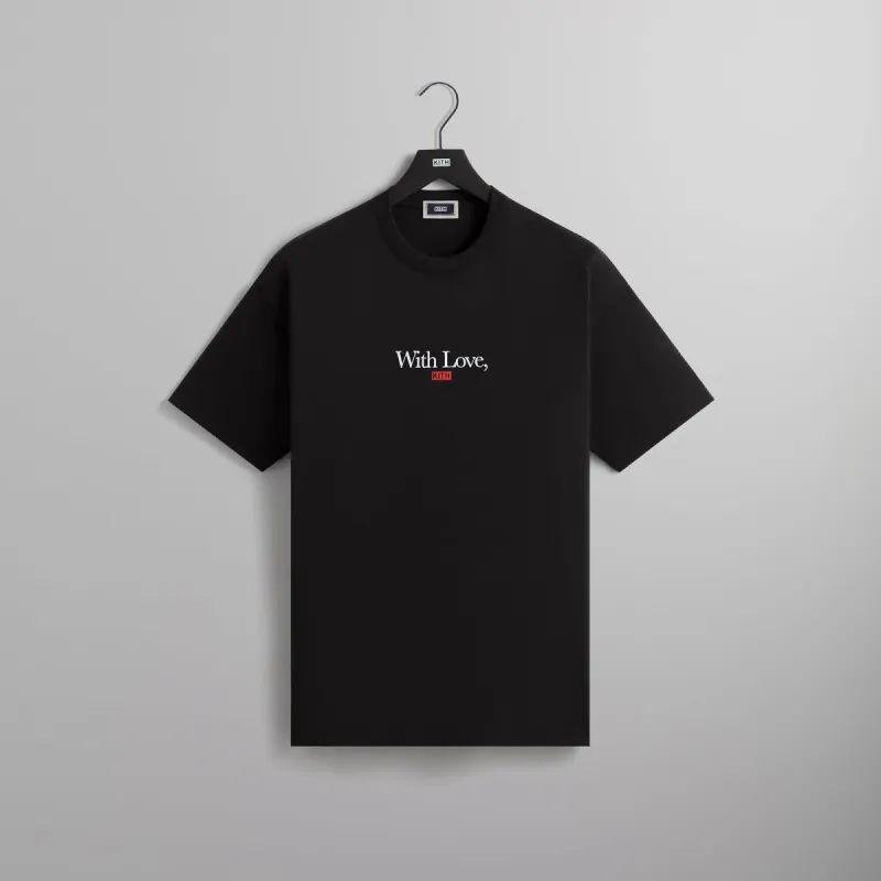 Kith With Love Tee - Black sold by Kith