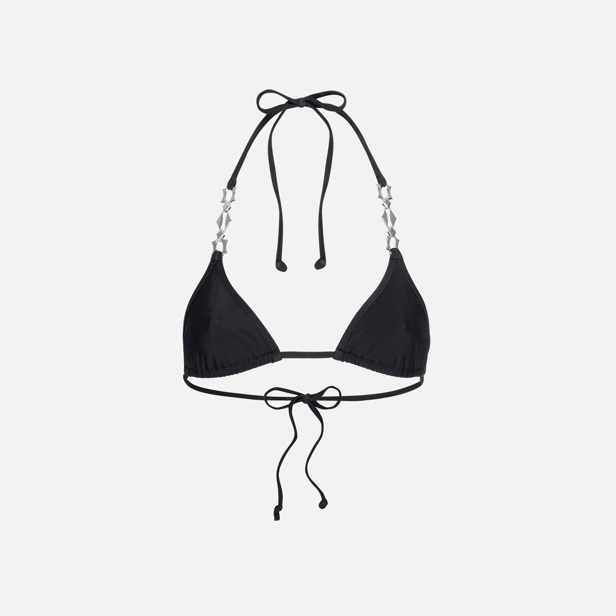 Miaou Nicola Bikini Top - Black sold by Kith