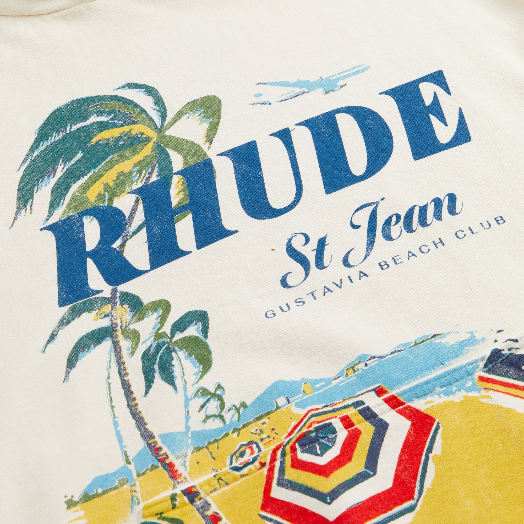 Rhude Beach Club Hoodie - Vintage White sold by Kith product image thumbnail 3