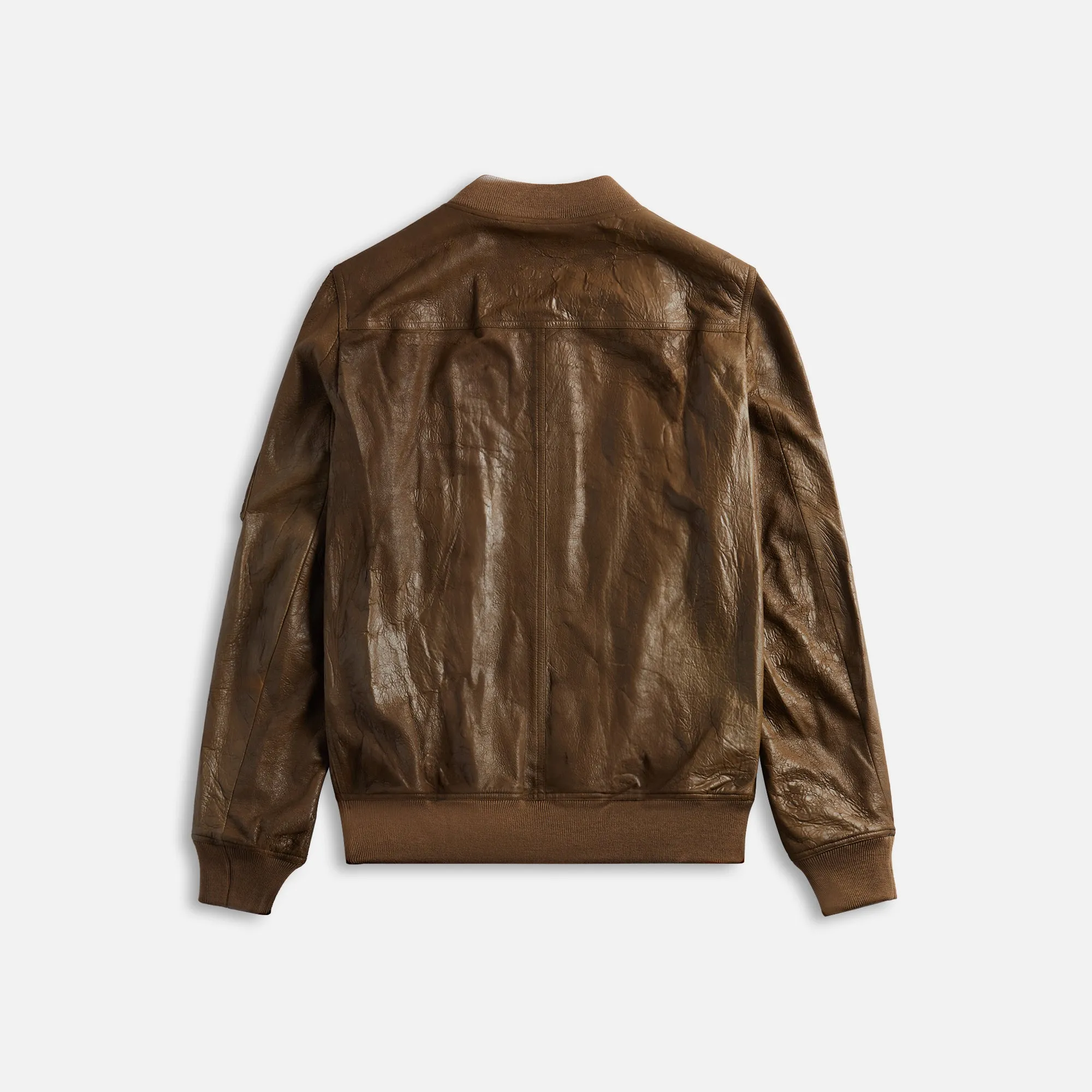 Rick Owens Classic Flight Jacket - Bean sold by Kith product image thumbnail 2