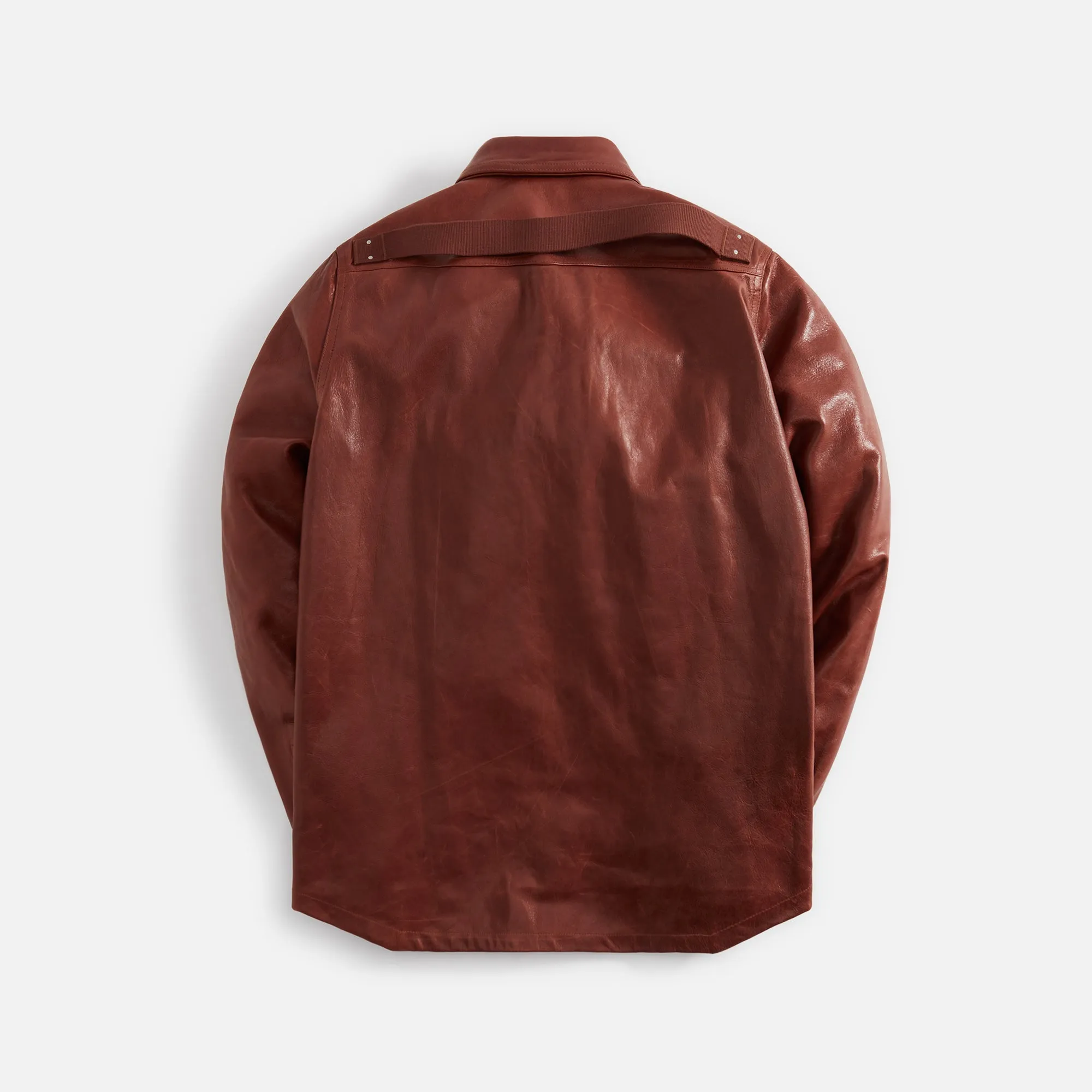 Rick Owens SS24 Lido Outershirt- Henna sold by Kith product image thumbnail 2