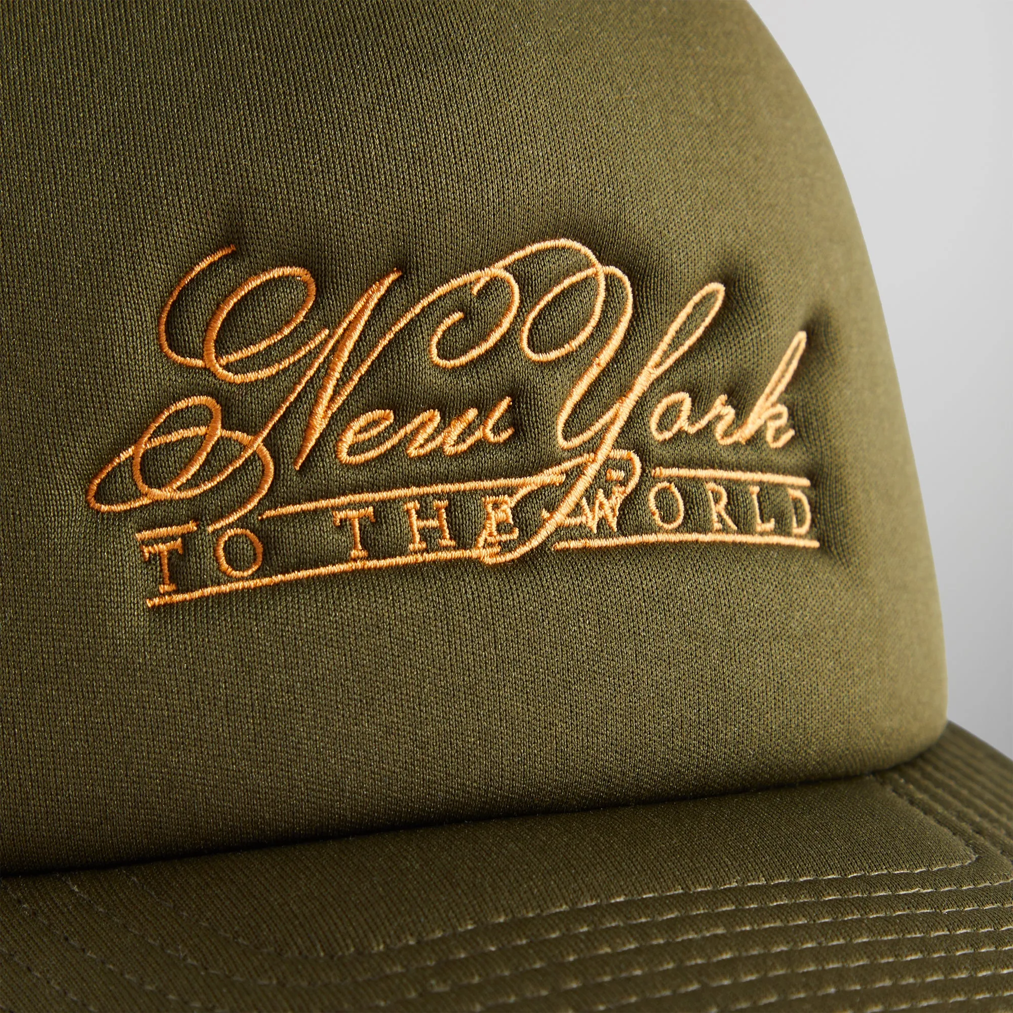 Kith NY to the World Nolan Poly Foam Trucker Hat - Cypress sold by Kith product image thumbnail 4